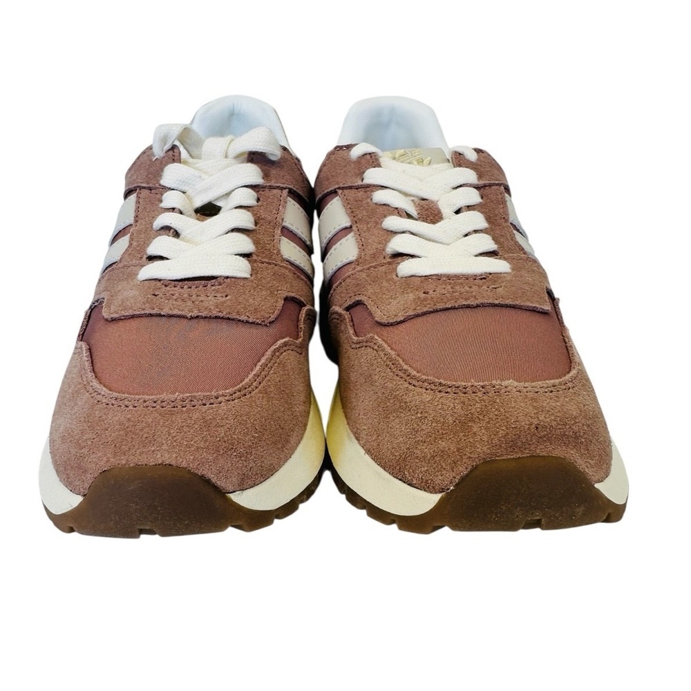 Steve Madden Women's Blume Mixed Media Sneaker‎ Mocha Mult Size 7M NWB - Picture 2 of 6